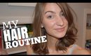MY HAIR ROUTINE | For Thin Hair + Greasy Roots