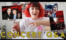 Answering Your Concert Related Questions | Laura Neuzeth