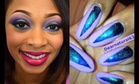 Makeup Meets Nails with Dearnatural62