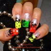 Halloween Nails-How to paint a cat