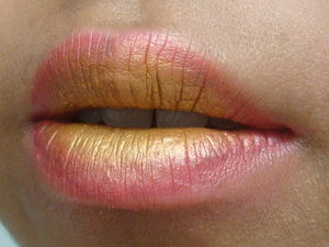 I have an obsession with ombre lips..