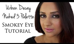 Urban Decay Naked 3 Smokey eye tutorial