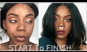 START TO FINISH: TRYING NEW PRODUCTS ft.BLACK RADIANCE