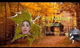 Fall Makeup Tutorial for Brown Eyes