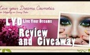 LYD Cosmetics Review, Small Giveaway & Swatches!