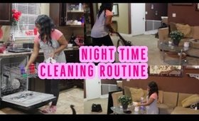 NIGHT TIME CLEANING ROUTINE 2020/KITCHEN,LIVING ROOM/CLEANING MOTIVATION