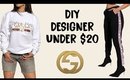 MAKING DESIGNER  CLOTHES! (under $20)