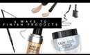 5 Ways to FINISH Beauty Products FASTER 🏋💪 PAN like a BOSS