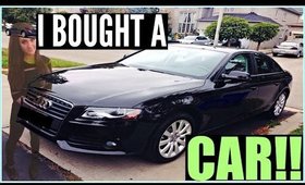 VLOG: I BOUGHT A CAR!