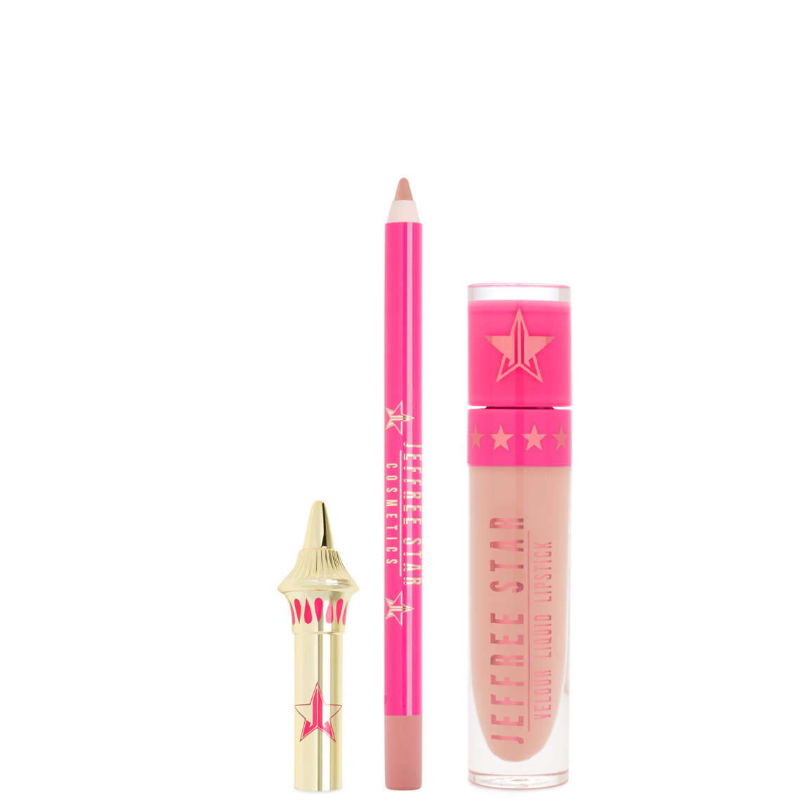 Jeffree Star Cosmetics Velour Lip Kit I'm Nude alternative view 1.