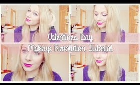 Valentines Day Makeup Tutorial - Exclusively Makeup Revolution | Sofairisshe