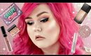Pastel Glitter Makeup Tutorial | Testng New Products