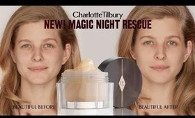 How to Apply Magic Night Cream : Skincare Routine feat. Lydia | Charlotte Tilbury