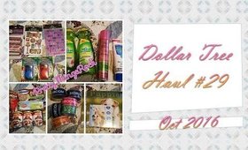 Dollar Tree Haul | #29 October 2016 | PrettyThingsRock