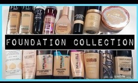 My Foundation Collection (Almost 20!)