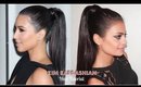 Sleek High Ponytail Tutorial | Kim Kardashian Hair Tutorial 2015