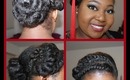 Graduation Natural Hairstyle: Get ready with me Pt. 2