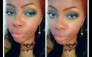 Makeup Look: Teal and Greens  ft. e.l.f 83 piece Essential Makeup Collection