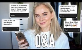 Q&A - HVORDAN HAR FLYTTINGEN GÅTT? HVORDAN STARTE MED TRENING? TA OPP VGS?