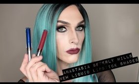 Anastasia New Liquid Lipstick Shades | Trust Issues and Paint Review