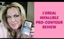 Loreal Infallible Pro Contour Palette Review