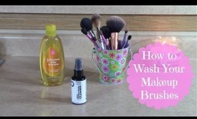 How to Wash Your Makeup Brushes