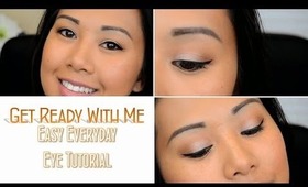 GRWM: Easy Everyday Eye Tutorial | FromBrainsToBeauty