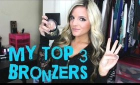 My Top 3 Bronzers ♡ Fall 2012!