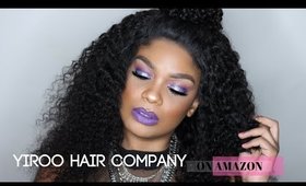 YIROO HAIR COMPANY ON AMAZON | BRAZILIAN VIRGIN CURLY HAIR