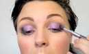 Purple Smokey eyeshadow. Great for green/hazel/brown eyes.
