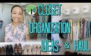 Dollar Tree Closet Organization Ideas + Huge Mommy Makeover Clothing Haul!