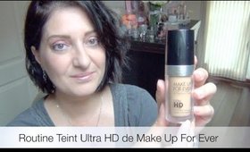 Ultra HD Make Up For Ever (Routine teint)/Nathalie-BeautyOver40