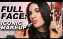 FULL FACE OF ICONIC MAKEUP PRODUCTS! ✨