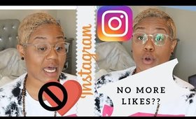 INSTAGRAM IS REMOVING LIKES AND WHAT THIS MEANS FOR INFLUENCERS!! WHAT HAPPENS NOW!??!