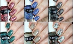 Virago Varnish Ugly Christmas Sweater Collection Live Swatch + Review!