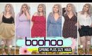 HUGE Boohoo Plus Size Try On Haul | Spring 2020