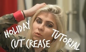 Holiday Cut Crease Makeup Tutorial | Madison Lindsay