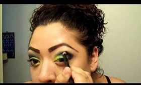 Neon Summer Pt. 2.... Eyeshadow tutorial!