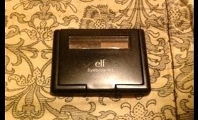 HOW I USE THE ELF EYEBROW KIT