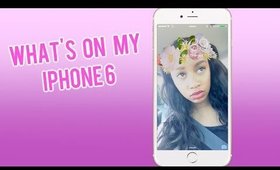 What's on My iPhone 6!? |BeautybyTommie