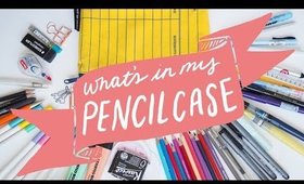 What's in my Pencil Case 2017 | Bullet Journaling and Illustration travel supplies