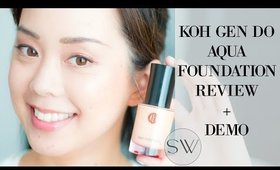 Koh Gen Do Aqua foundation review