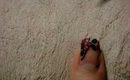 Exotic Flower nail art tutorial