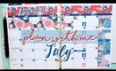 Plan With Me July Monthly | Grace Go