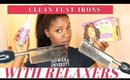 Beauty Hack: Clean Flat Irons Using a Relaxer
