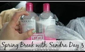Road Trip, French Skincare Haul & Apartment Tour | Spring Break with Sandra Day 3