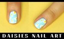 Daisy flowers nail art tutorial I Futilities And More