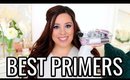 THE BEST FACE PRIMERS | DRUGSTORE AND HIGH END