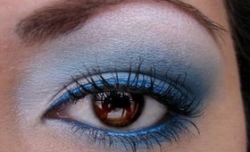 Super Bowl XLIV Makeup - Indianapolis Colts Colors