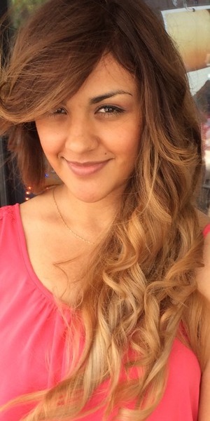 The beautiful Ombré hair, doing by me!!!